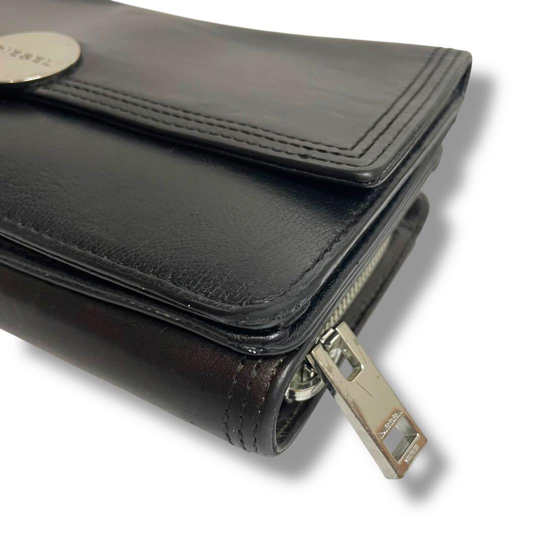 DIESEL ディーゼル ショルダーウォレット レザー　ショルダーバッグ