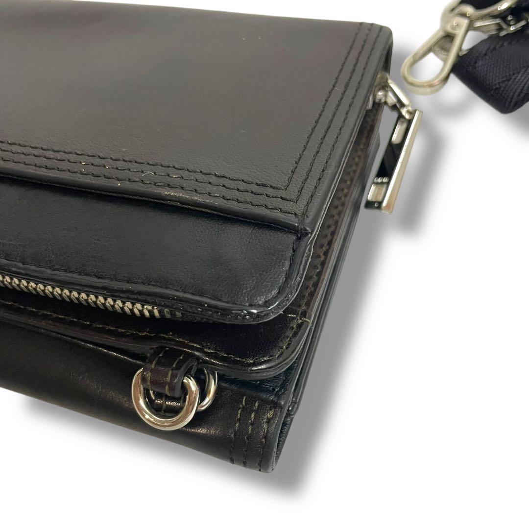 DIESEL ディーゼル ショルダーウォレット レザー　ショルダーバッグ