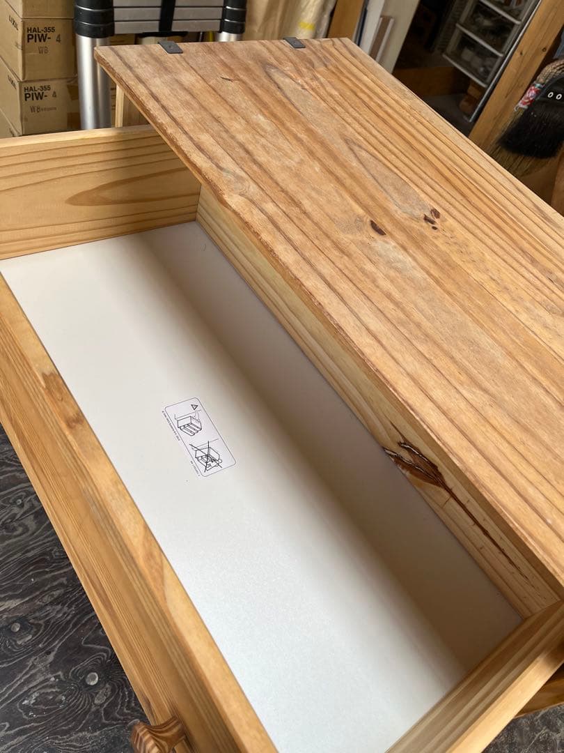 フェブ IKEA チェスト タンス RAST（ラスト）無垢材