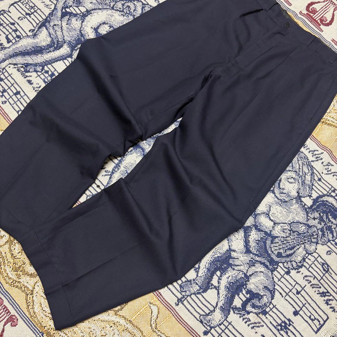 usa製 50s 60s ウール スラックス ネイビー ギャバスラ ギャバ