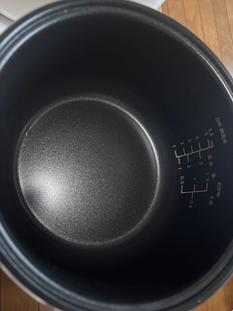【新品 LUXSI 炊飯器 】5.5合 ホワイト 多機能モデル ケーキOK 1