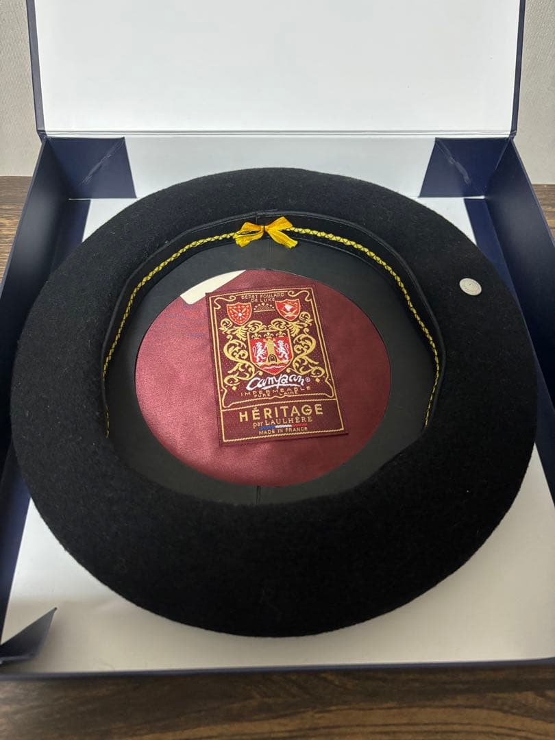 【新品】LAULHÈRE CAMPAN カンパン　ウールベレー帽