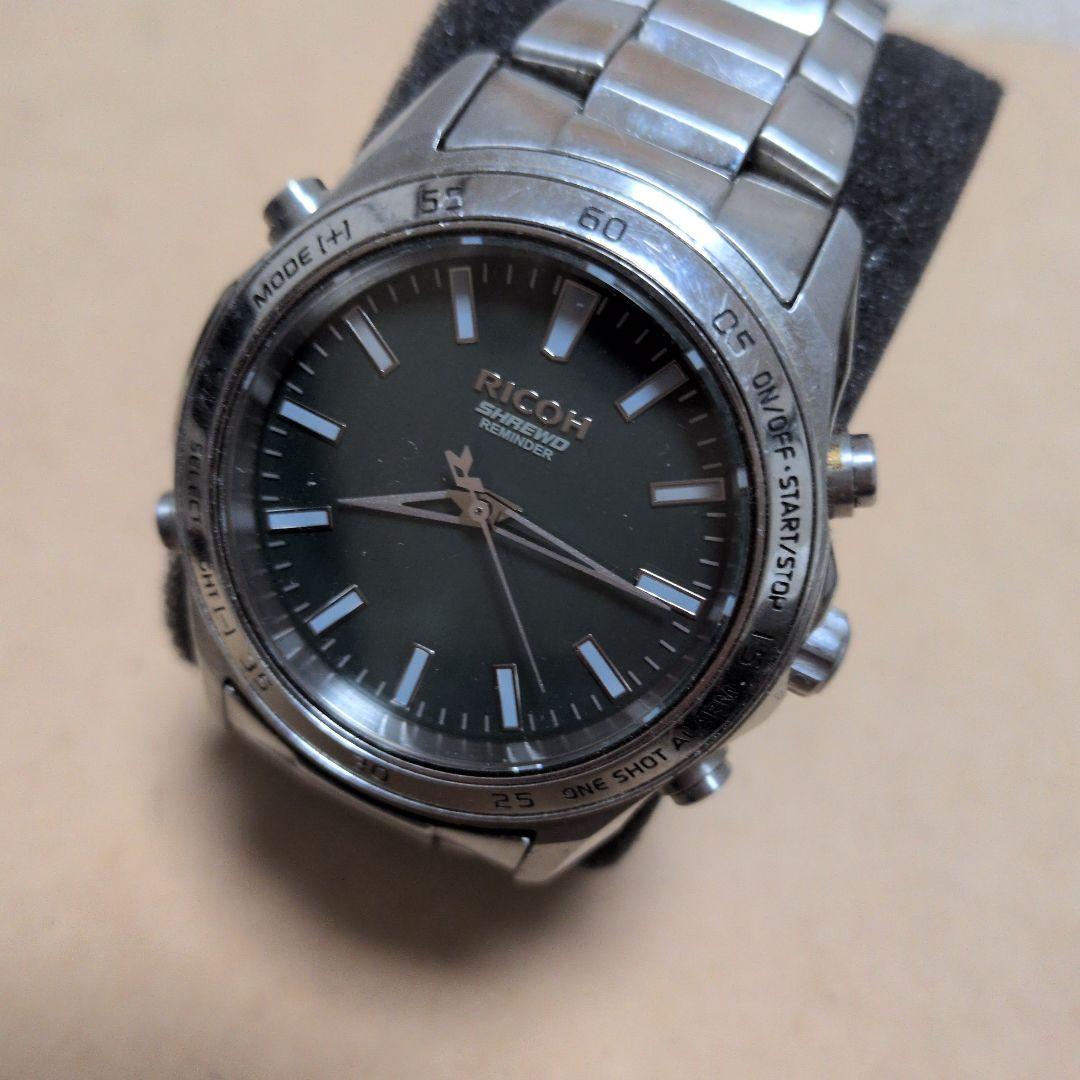 RICOH SHREWD REMINDER 腕時計　グリーン