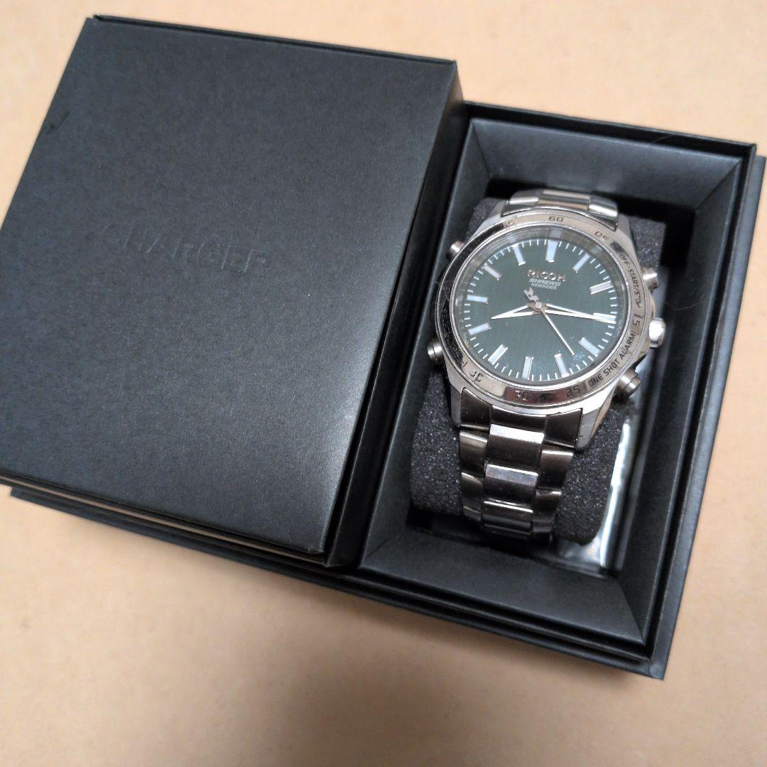 RICOH SHREWD REMINDER 腕時計　グリーン