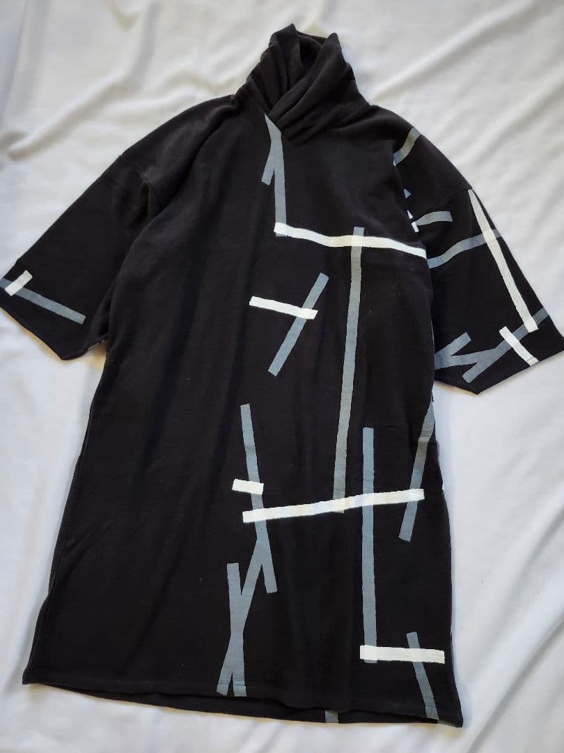 sou・sou ウォッシャブルウール天竺衿巻薙刀長方形衣