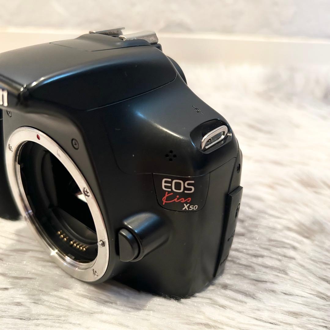Canon デジタル一眼レフカメラ EOS Kiss X50 レンズキット