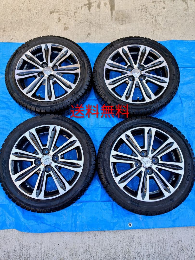 深溝 美品ダイハツ純正 165/55R15 ヨコハマアイスガード4本送料込み