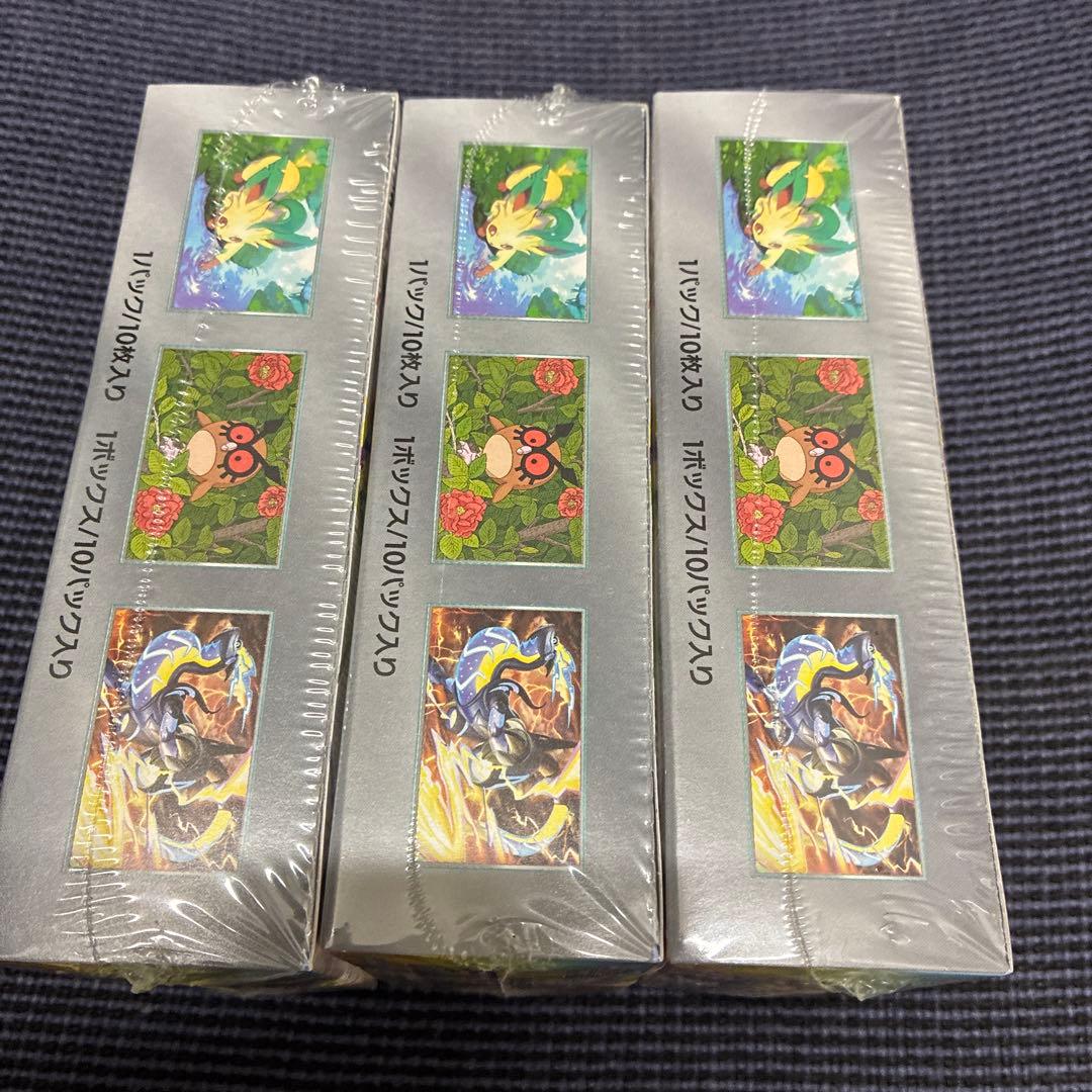 シュリンク付！ポケモンカード　テラスタルフェスEX 3ボックス