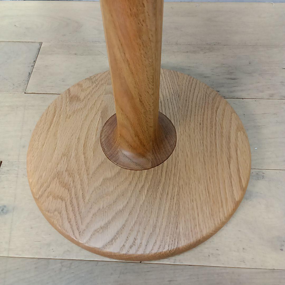 タイオウ サイドテーブル　木製 丸型 W38D38H53 ③