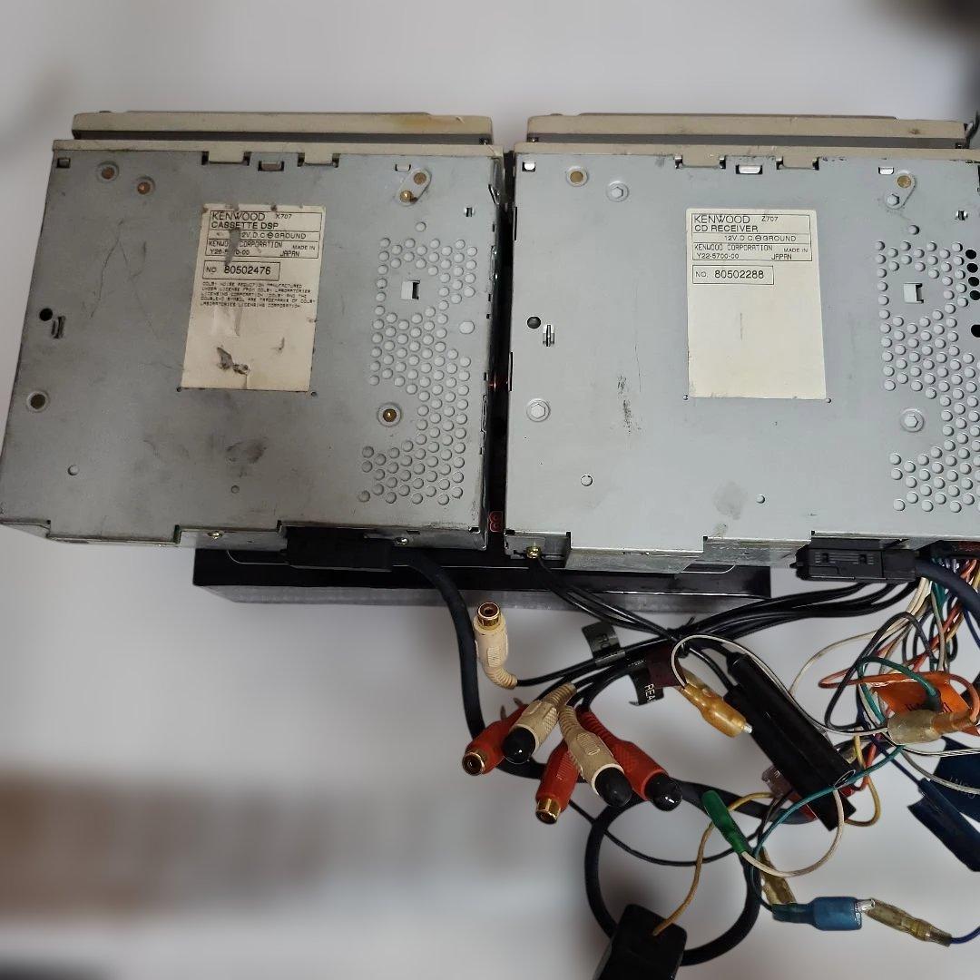 KENWOOD X707 Z707 CDプレーヤーセット