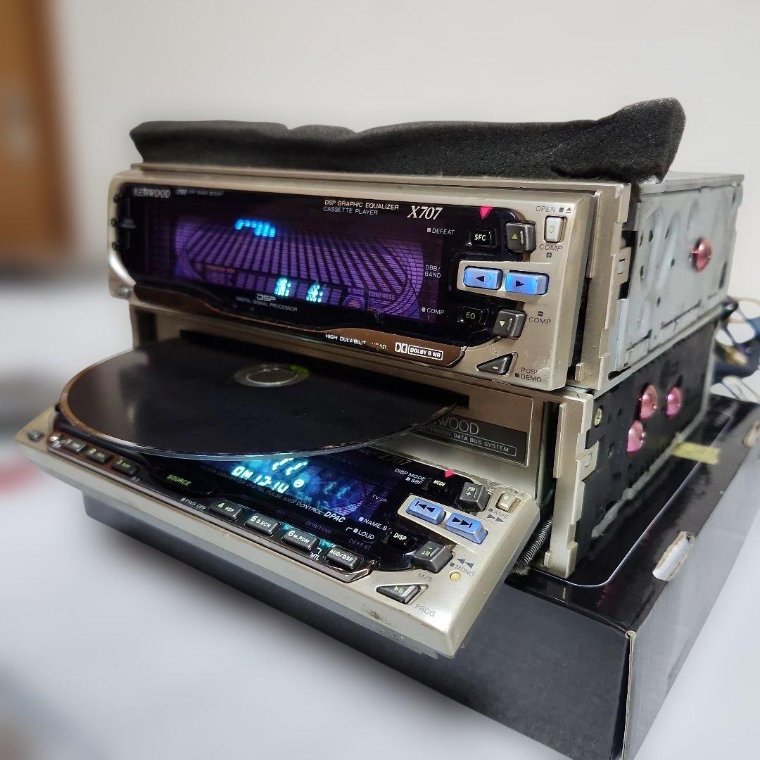 KENWOOD X707 Z707 CDプレーヤーセット