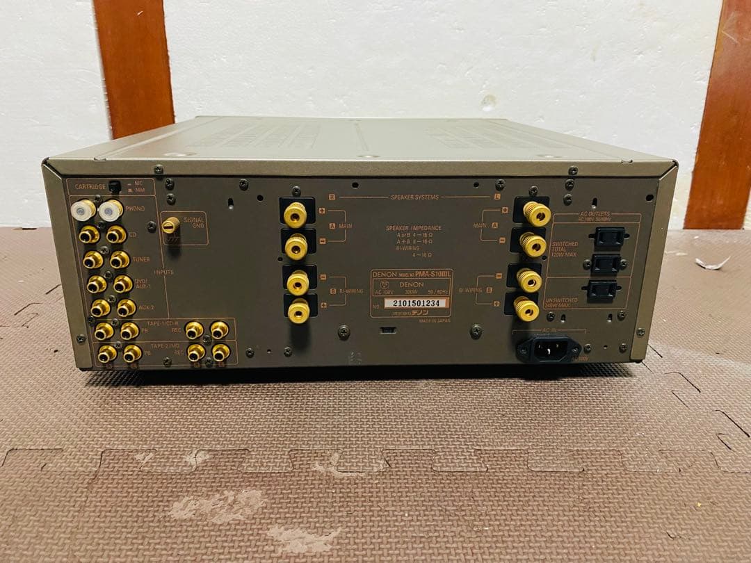 DENON PMA-S10III L アンプ ,良い品、動作確認済み。