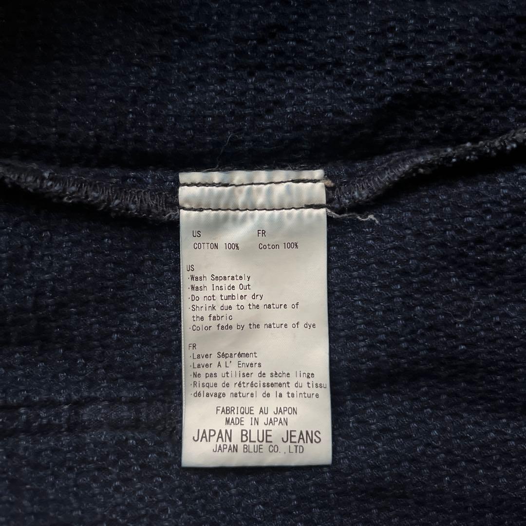 希少　完売　ジャパンブルージーンズ インディゴ　刺し子　シャツジャケット