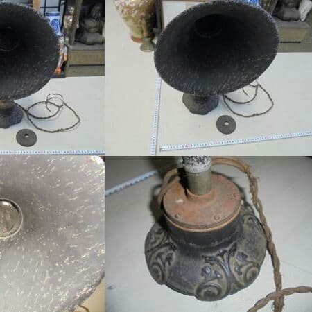 AKa5754　ラッパ型　スピーカー　可動未確認　高さ約４８ｃｍ