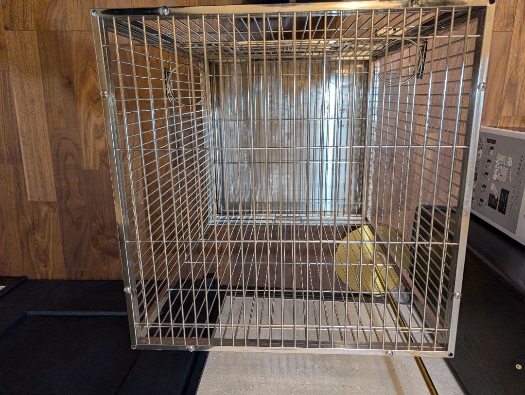 直接手渡し可能　こんぱまる　ステンレス製バードケージ大(細) Y212