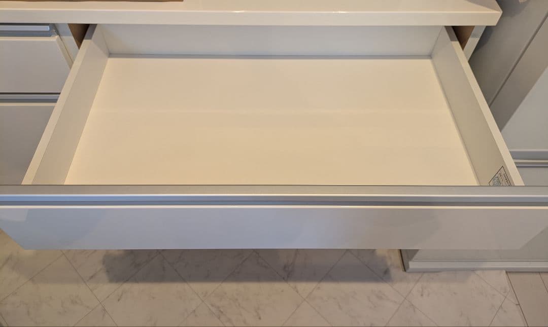 ニトリ　キュリー2 キッチンカウンター　ホワイト　120cm