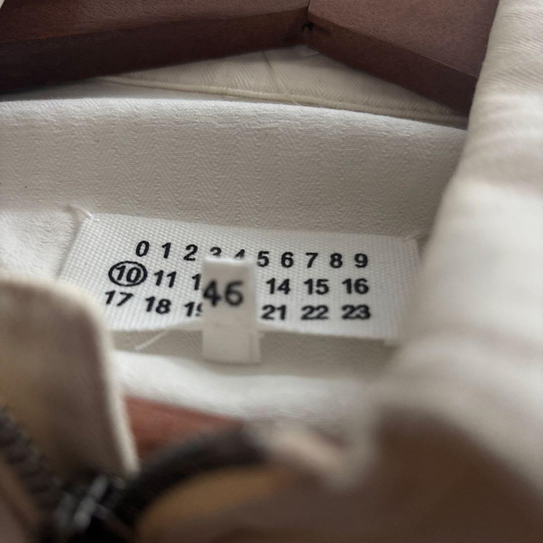 美品22SS Maison Margiela スラッシュジップコットンジャケット