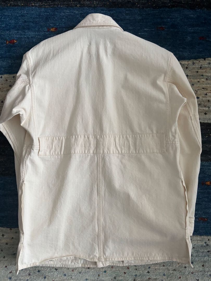 美品22SS Maison Margiela スラッシュジップコットンジャケット