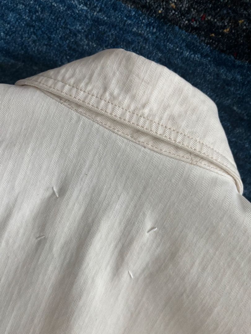 美品22SS Maison Margiela スラッシュジップコットンジャケット