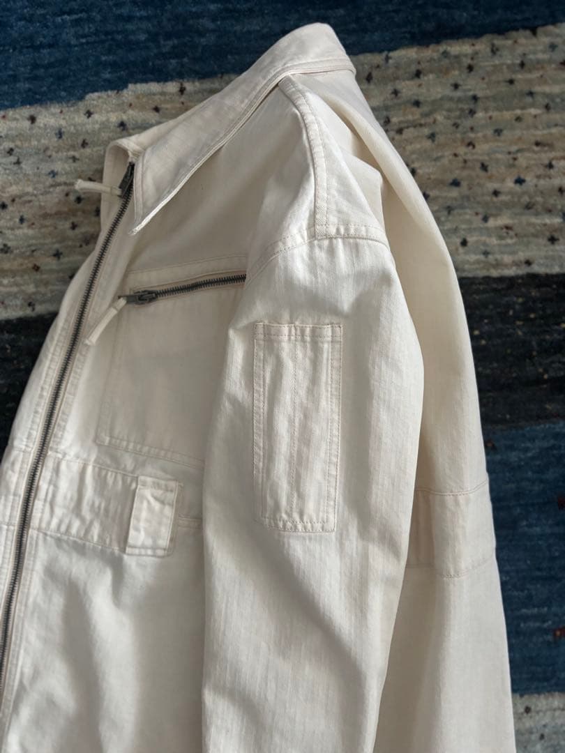 美品22SS Maison Margiela スラッシュジップコットンジャケット