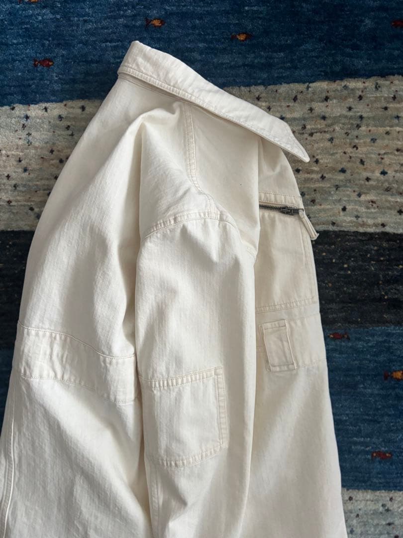 美品22SS Maison Margiela スラッシュジップコットンジャケット