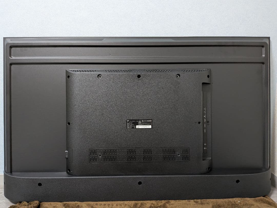 【25年製・美品・脚なし】 4K 50インチ チューナーレス スマートテレビ