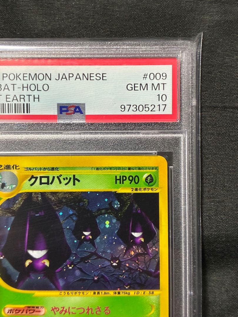 世界56枚 PSA10 クロバット アンリミ カードe 2002 009 33