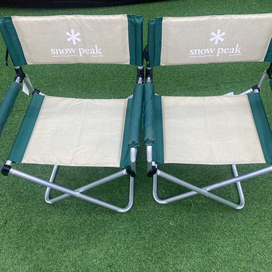 廃盤品　 Peak スノーピーク FDチェア 折りたたみチェア 2脚