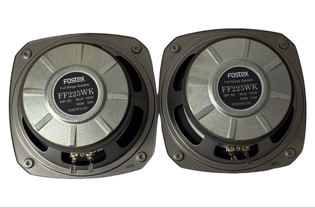 Fostex フォステクス FF225WK スピーカー 2個セット
