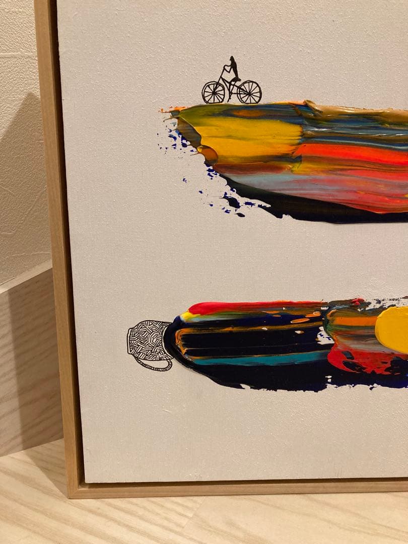 絵画 BROOKE HIRSHEIMER Fueled by Coffee Dude