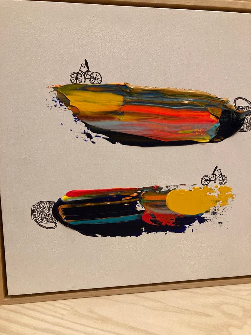 絵画 BROOKE HIRSHEIMER Fueled by Coffee Dude