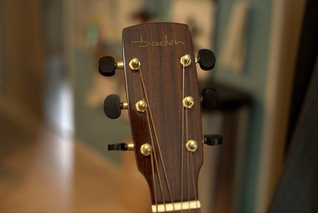 baden ギター　A style ベーデン　ハードケース付