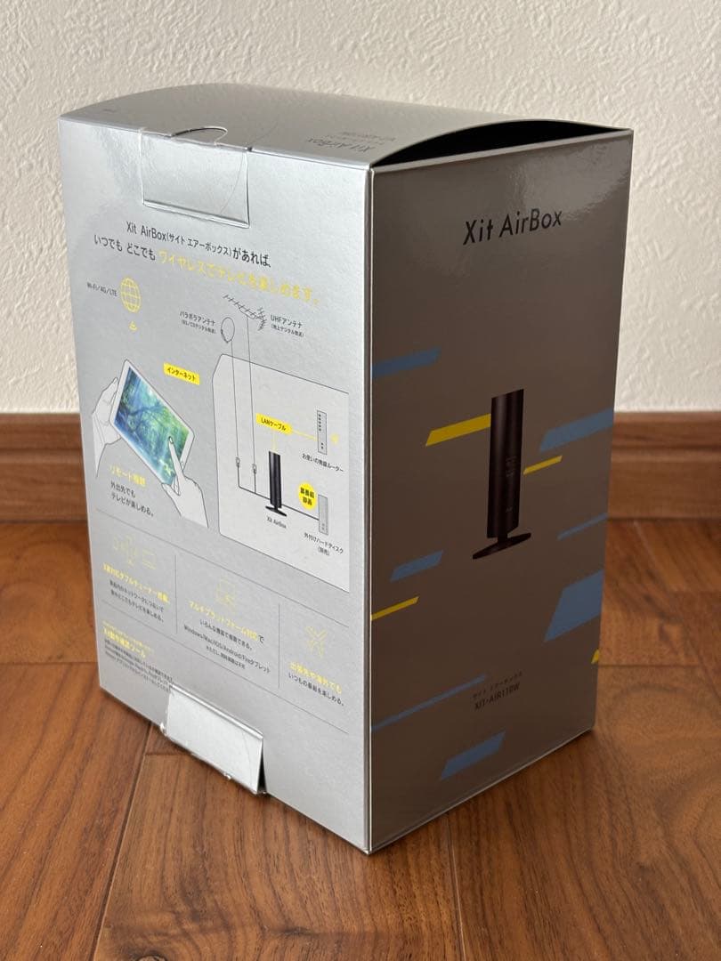 ピクセラXit AirBox XIT-AIR110W ワイヤレステレビチューナー
