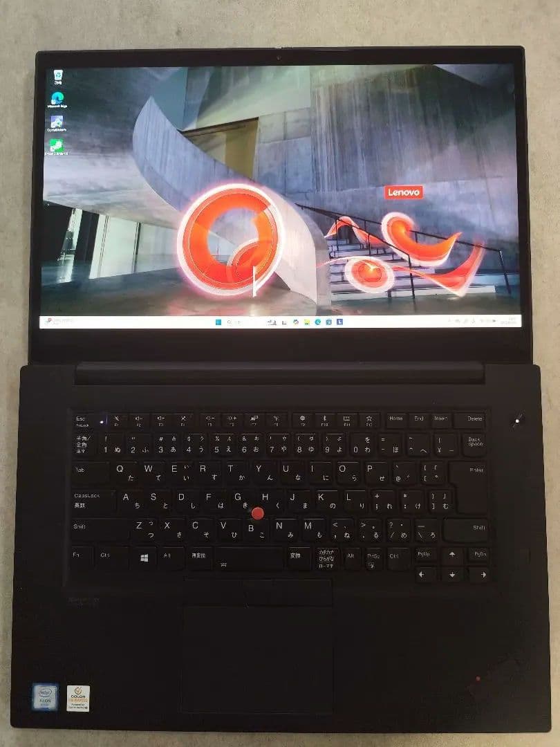 Windowsノート本体 ThinkPad P1Gen2 Xeon 64GB 1TB NVIDIA GPU