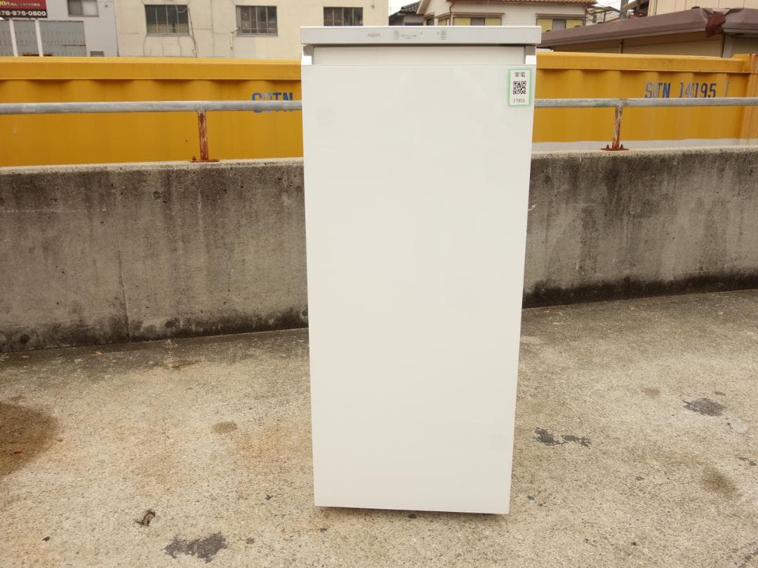 K▼アクア 冷凍庫 フリーザ ストッカー 134L 1ドア (27955)