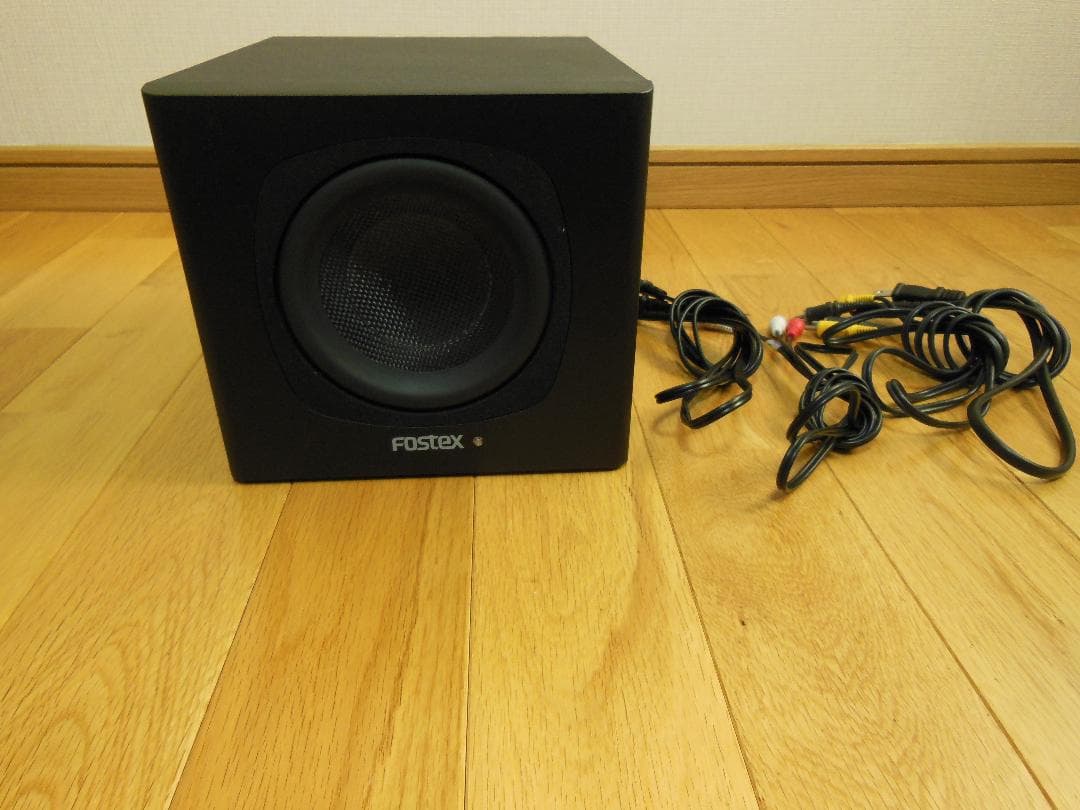 FOSTEX サブウーファー RCA接続