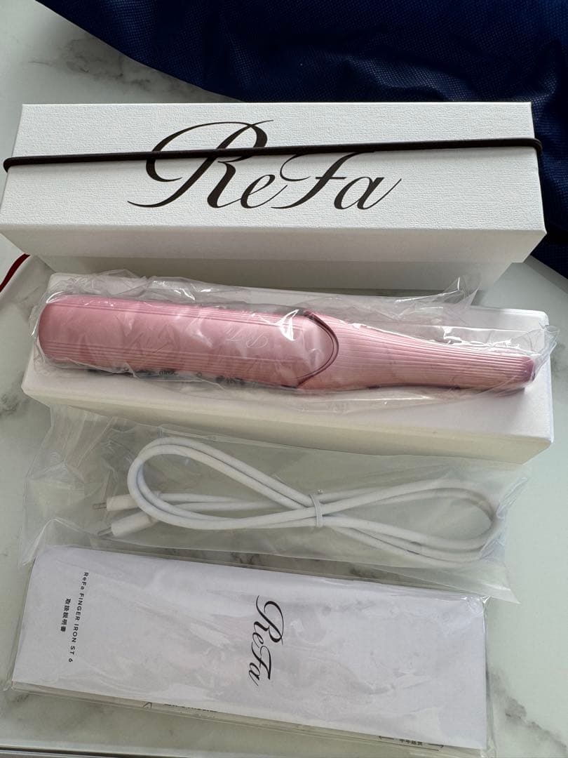 ReFa リファ　フィンガーアイロン ST6 シルキーピンク