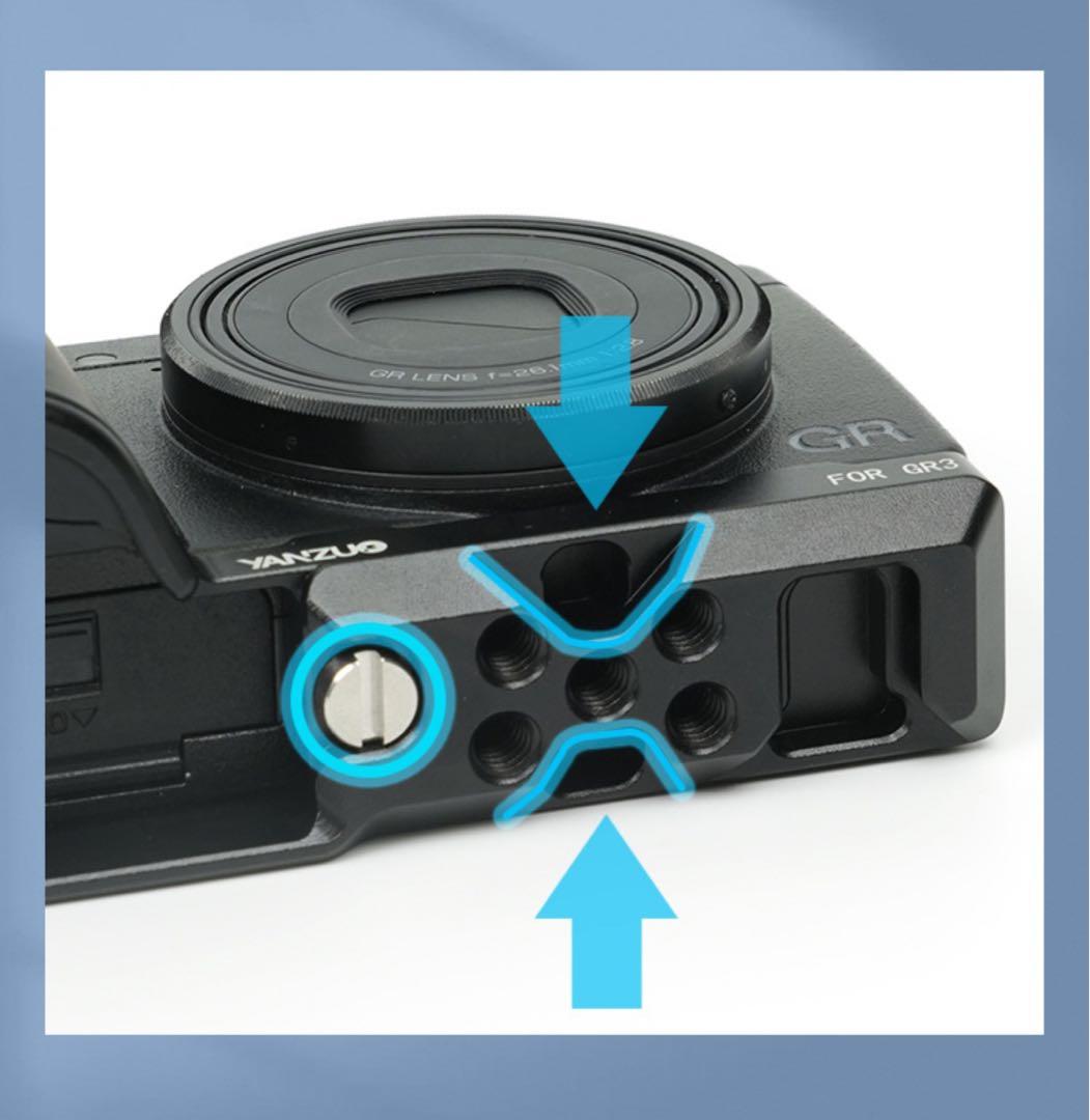 GR3 GR3X GR III Ricoh 専用ハンドル