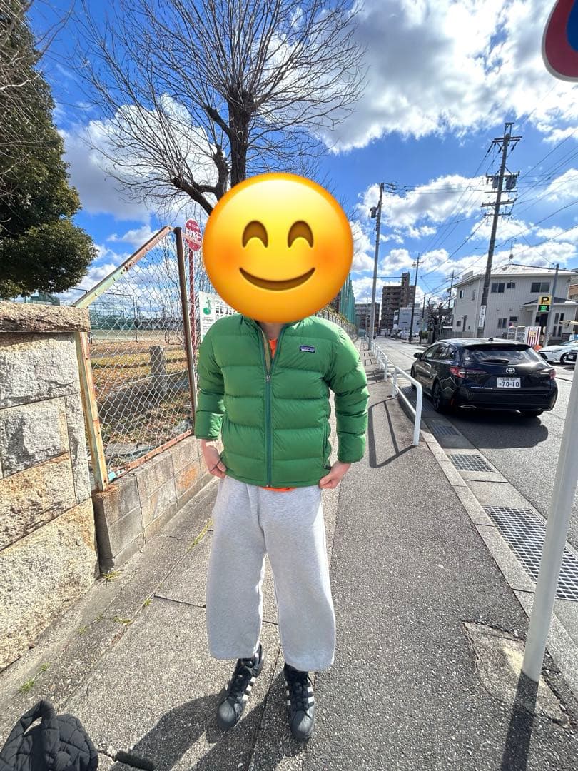 Patagonia グリーンダウンジャケット