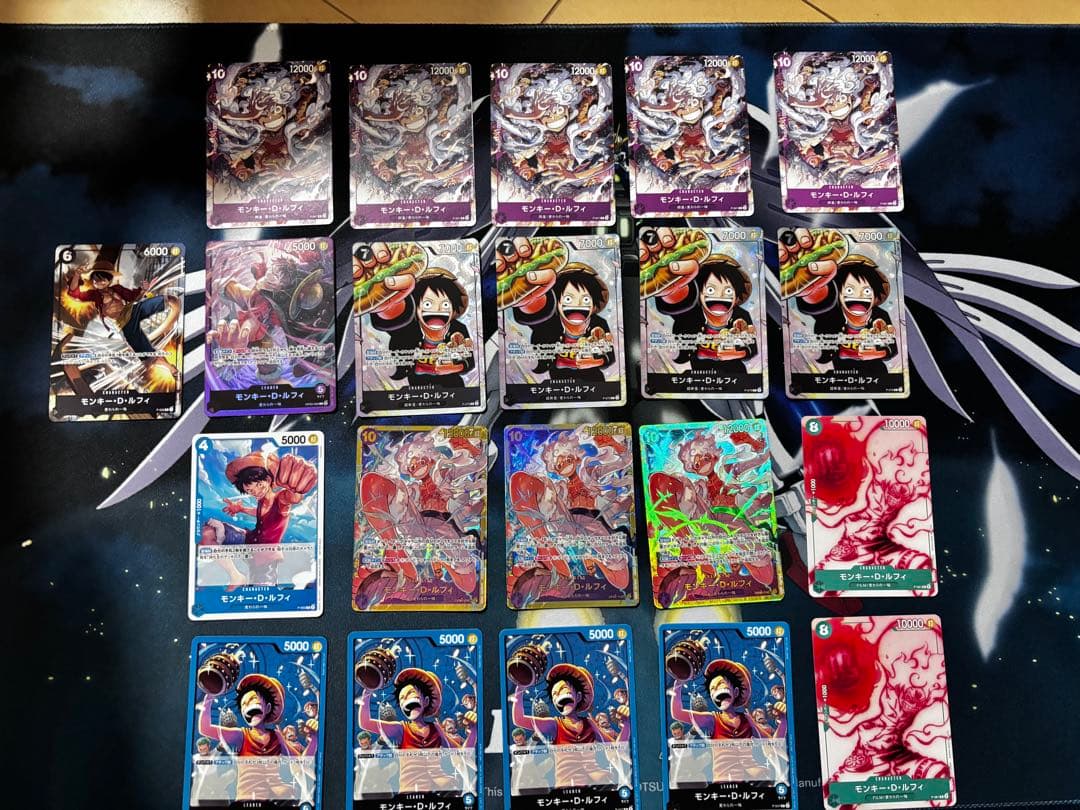 ONEPIECE CARDGAME ルフィ 21枚セット