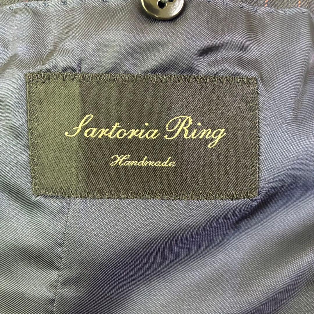 RING JACKET リングジャケットセットアップスーツ　ストライプ　46