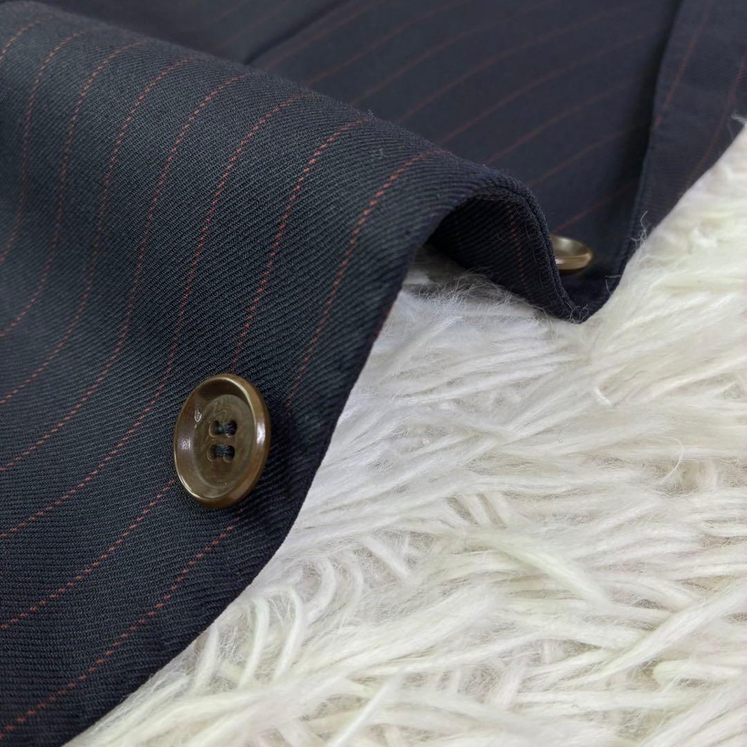 RING JACKET リングジャケットセットアップスーツ　ストライプ　46