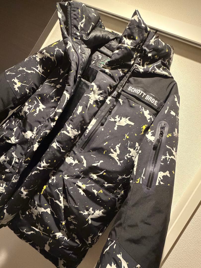 SCHOTT BROS ダウンジャケット　総柄