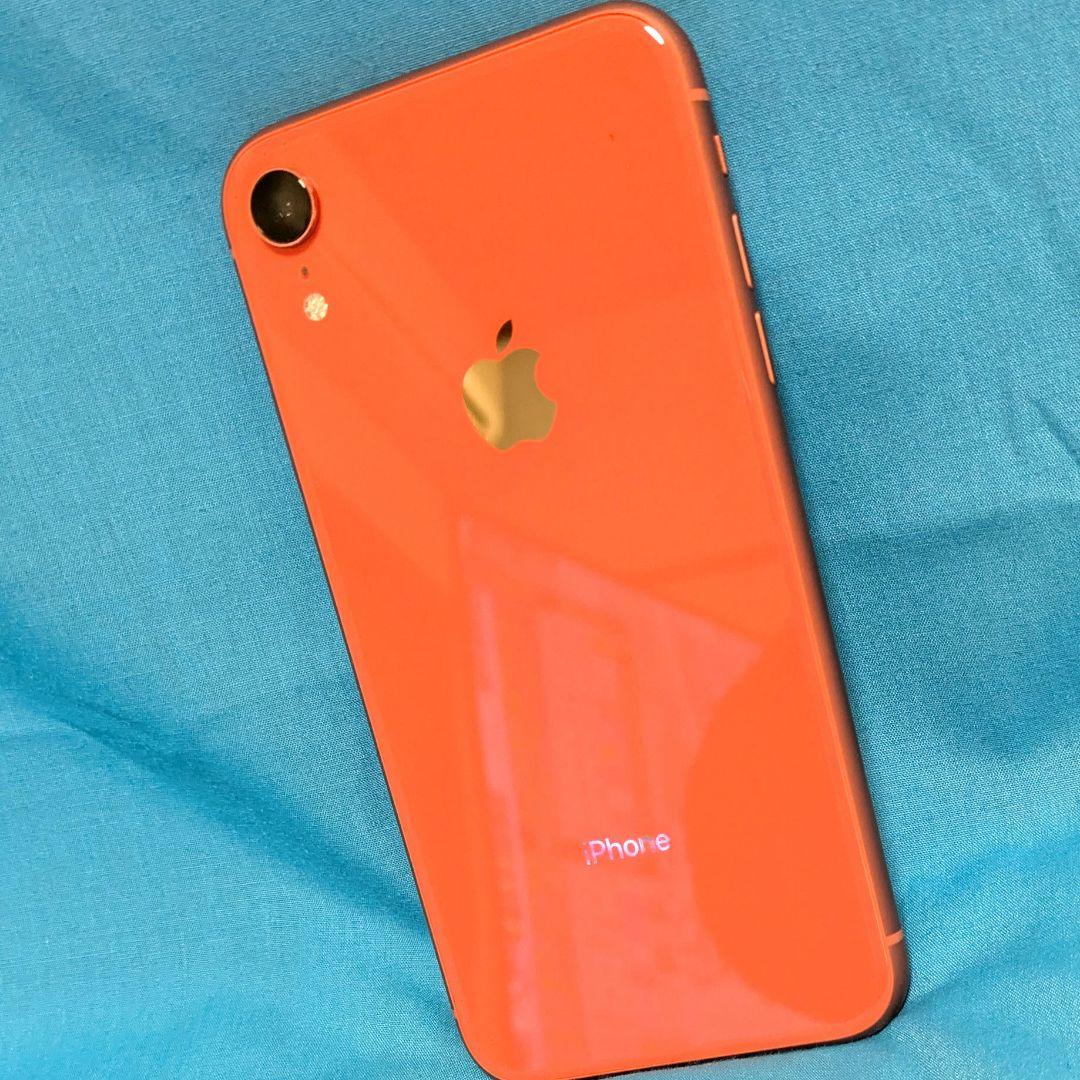 【美品】iPhone XR 128GB◎色・コーラル