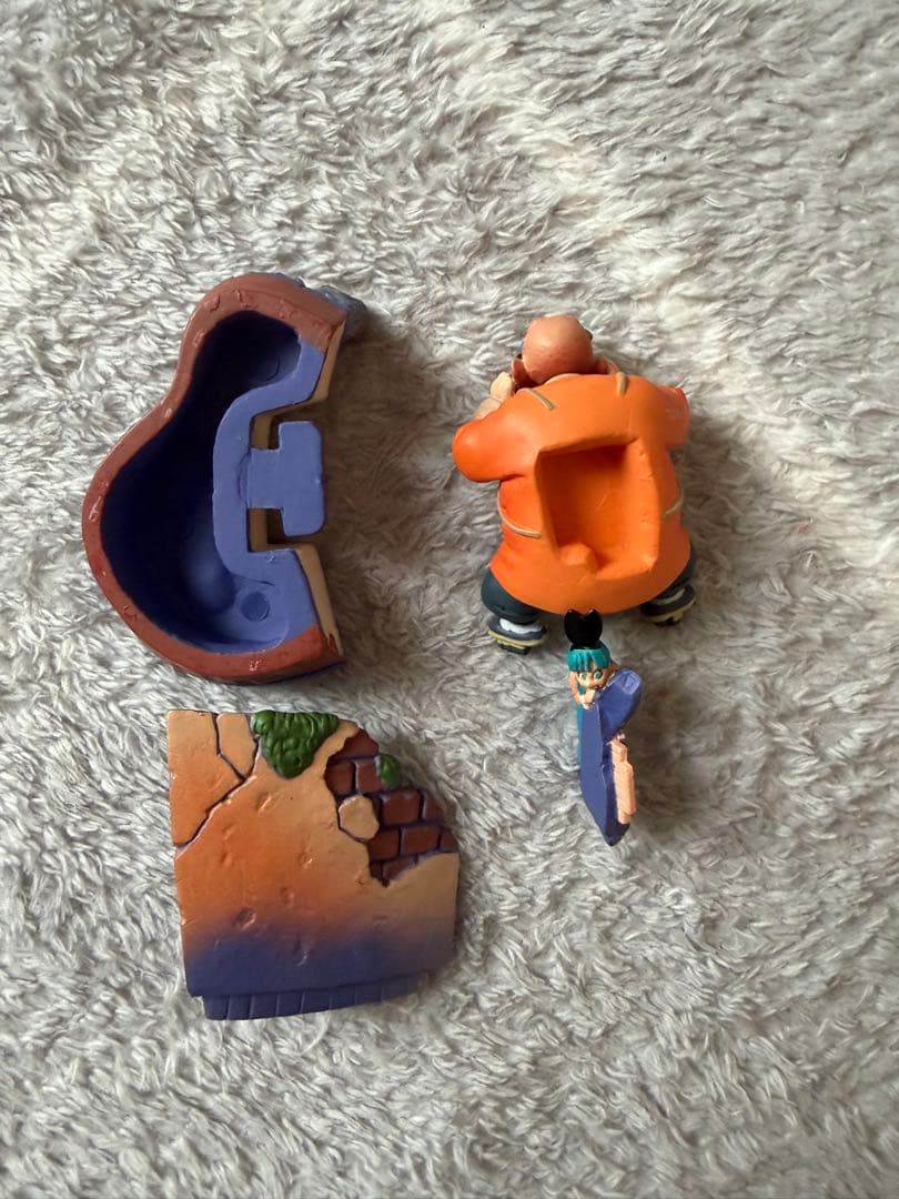 ドラゴンボールカプセル　メモリーズ編　ボーナスパーツ　亀仙人＆ブルマ 欠品あり