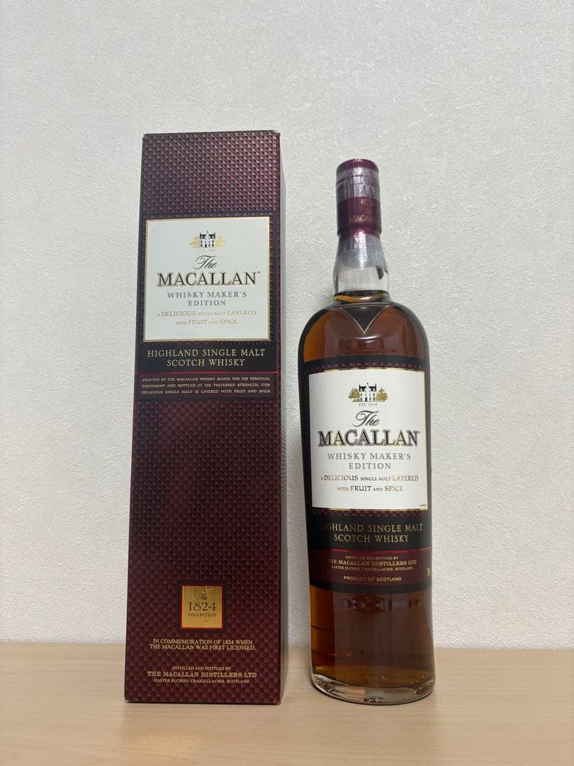 【未開栓、最安値】ザ•マッカラン メーカーズエディション700ml（箱付き）