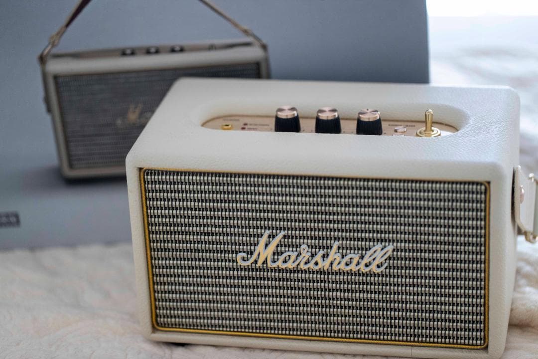 marshall kilburn cream スピーカー 美品 外箱ほか付属