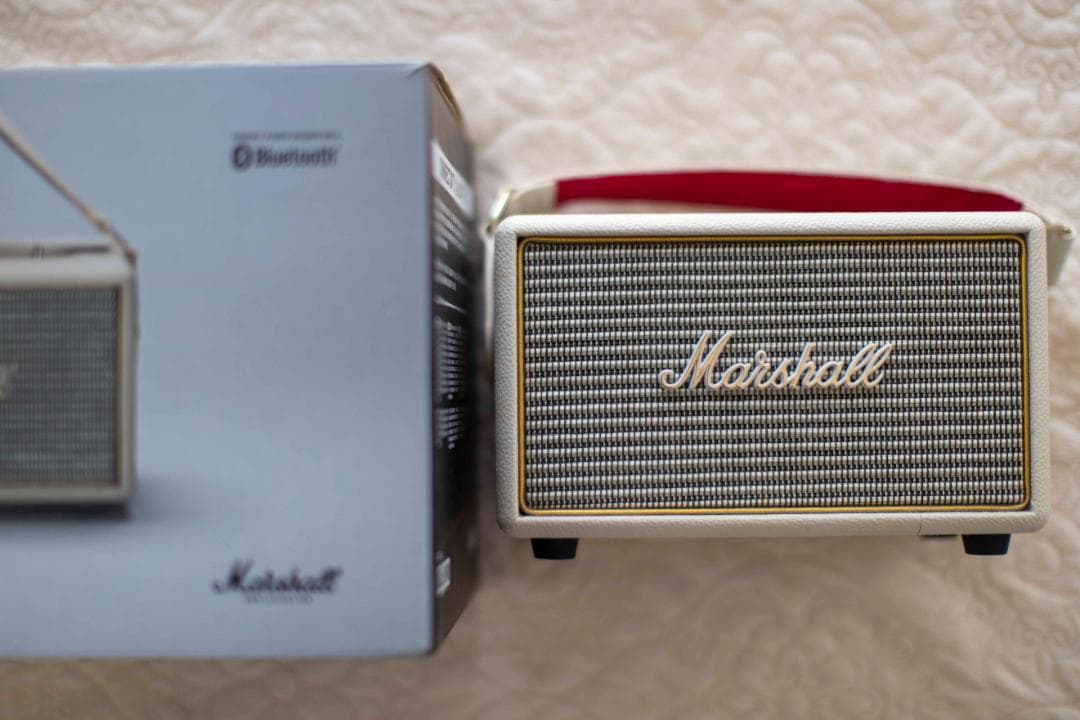 marshall kilburn cream スピーカー 美品 外箱ほか付属