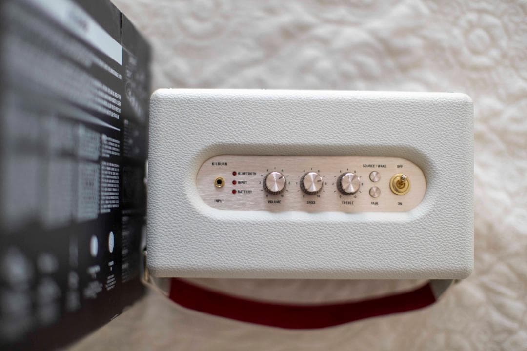 marshall kilburn cream スピーカー 美品 外箱ほか付属