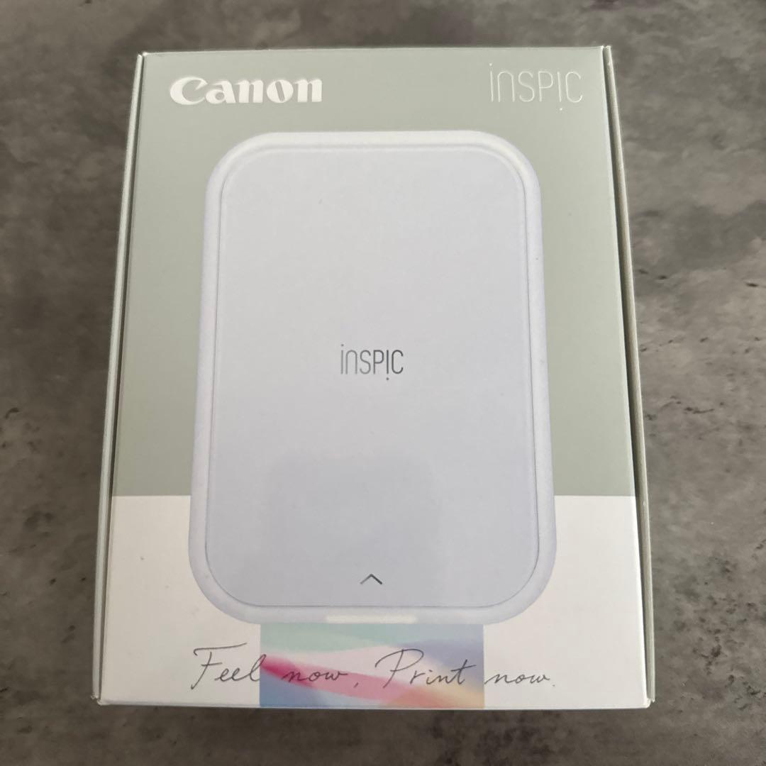 ま*◢様 美品Canon PV-223 WH ミニプリンターiNSPiC